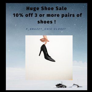 Shoe Sale.  Make me an offer